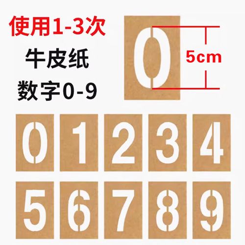 镂空喷漆字数字号码牌定制指南 从模板到成品的专业解析
